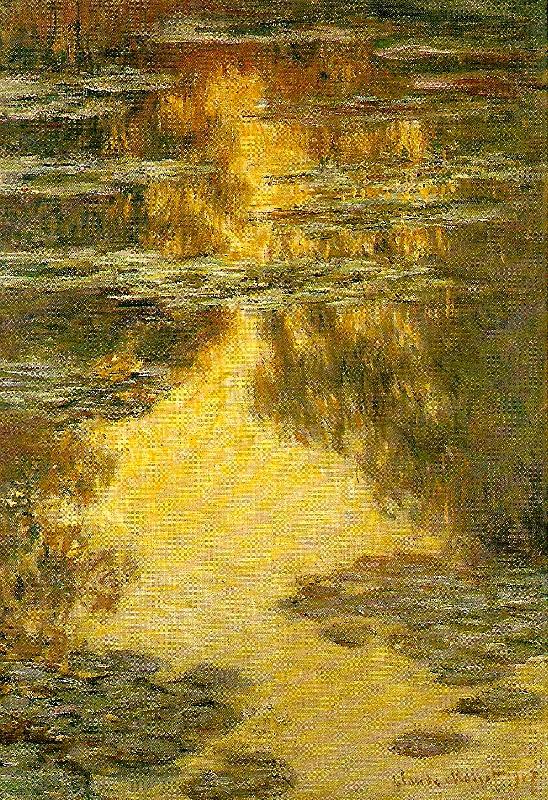 Claude Monet nackrosor china oil painting image